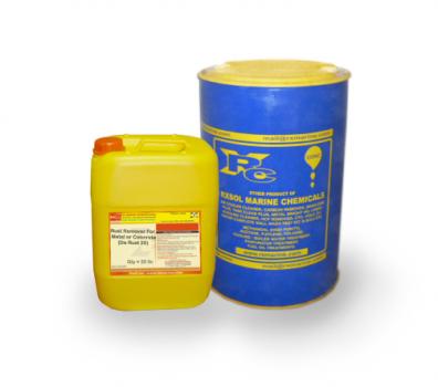rust remover concrete metal articles